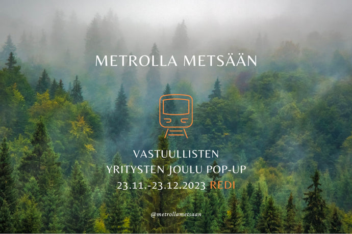 Kalla Active mukana METROLLA METSÄÄN -pop up -kaupassa 23.11.-23.12.2023