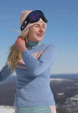 Lataa video Naisten merinoneule / mustikka