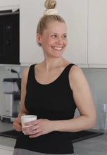 Lataa video Naisten merinotoppi / musta