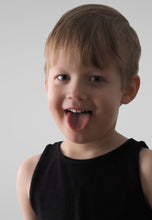 Lataa kuva, kalla active musta toppi lapsille merinovillasta